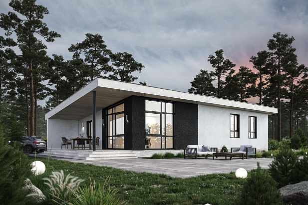 Дом из газобетонаТукса, 136 кв.м