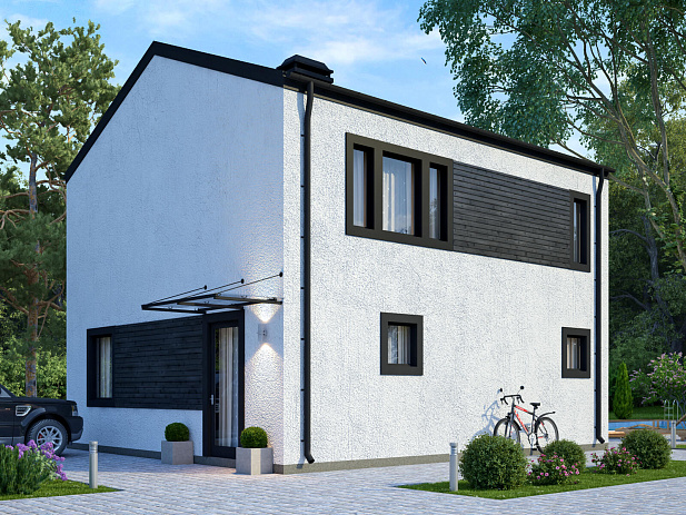 Дом из газобетона Инема, 127 кв.м