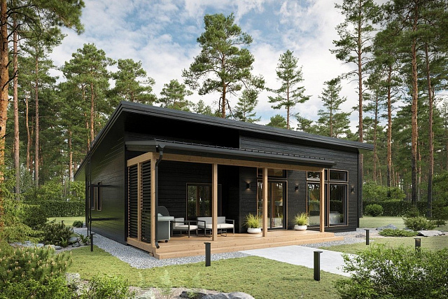 Дом из газобетона Кескозеро-2, 126 кв.м