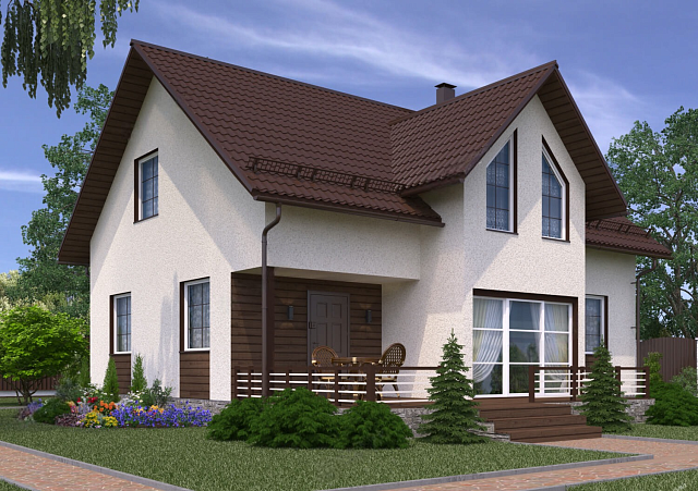 Дом из газобетона Кинелахта, 158 кв.м