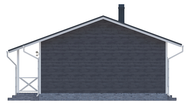 Дом из газобетона Эльмус, 116 кв.м