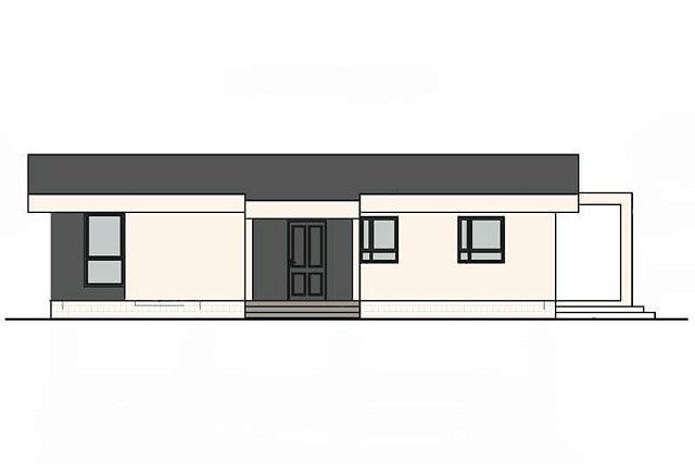 Дом из газобетона Тукса, 123 кв.м