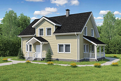 Дом из газобетона Нурмиярви, 200 кв.м