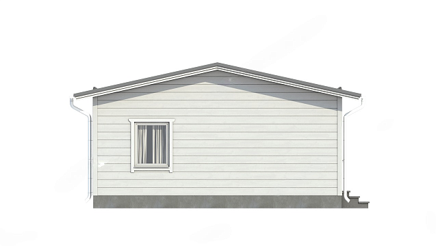 Дом из газобетона Хийтола, 70 кв.м