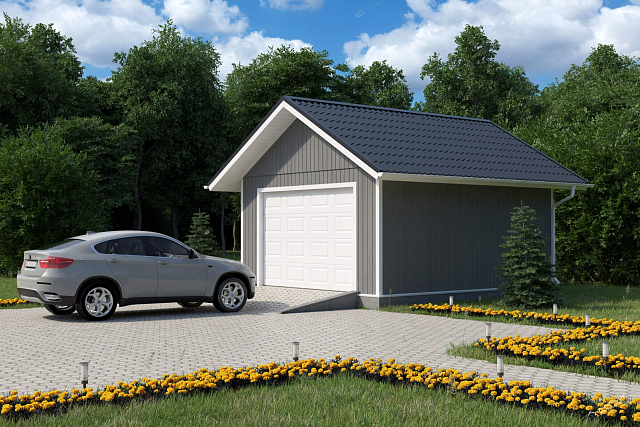 Гараж на одну машину, 30 кв.м