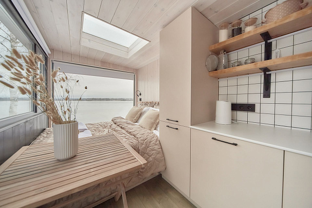 Дом из газобетона Эко-Дом Косалма, 12,2 кв.м