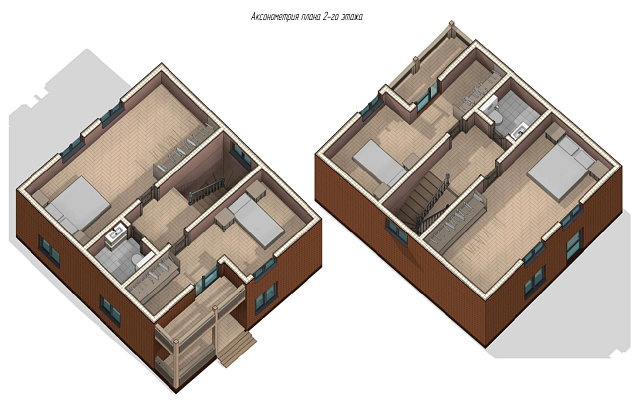 Дом из газобетона Раздолье, 98 кв.м
