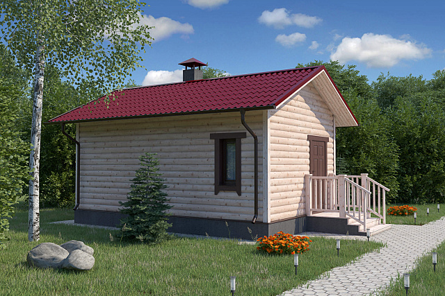 Баня 4,6 м * 7 м