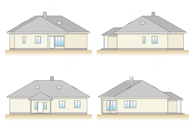 Дом из газобетона Волома, 178 кв.м