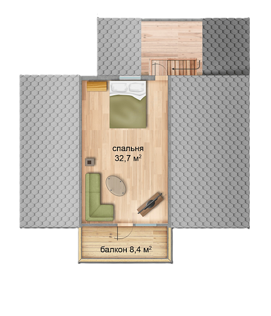 Дом из газобетона Ильме, 177 кв.м