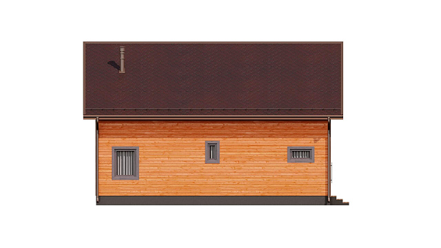 Дом из газобетона Мийнола, 150 кв.м