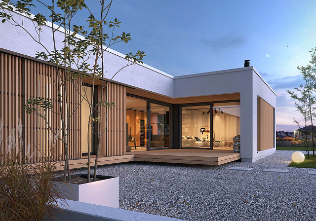 Дом из газобетона Кваттро, 185 кв.м