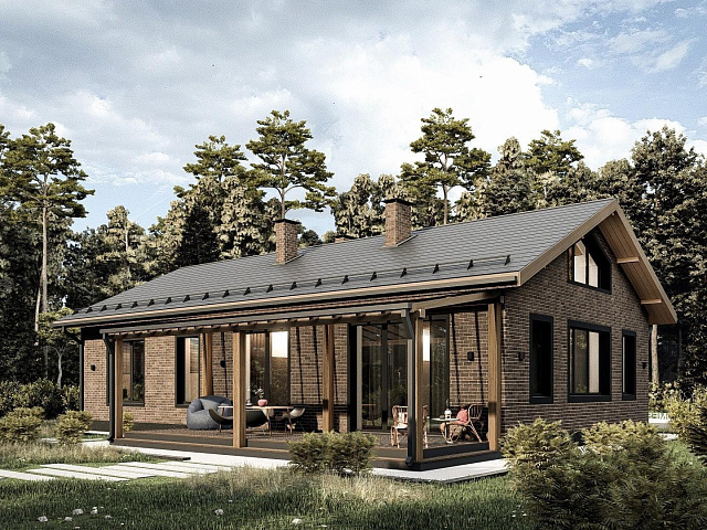 Дом Октуба, 129 кв.м