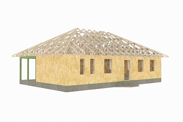 Дом из газобетона Терву, 148 кв.м