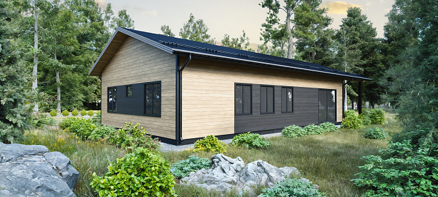 Дом из газобетона Олекка, 116 кв.м