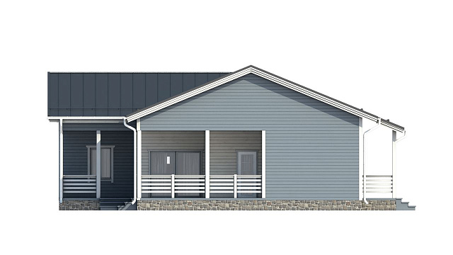 Дом из газобетона Кааламо, 164 кв.м