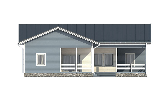 Дом из газобетона Кааламо, 164 кв.м