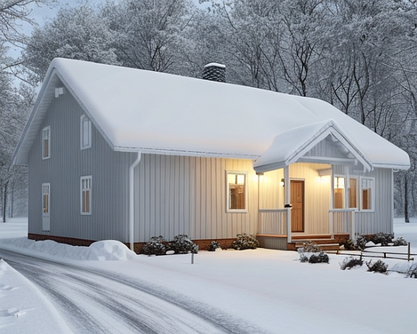 Дом из газобетона Воттоваара, 200 кв.м