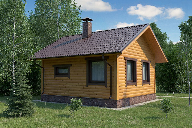 Баня 6 м * 6 м