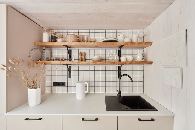 Дом из газобетона Эко-Дом Косалма, 12,2 кв.м