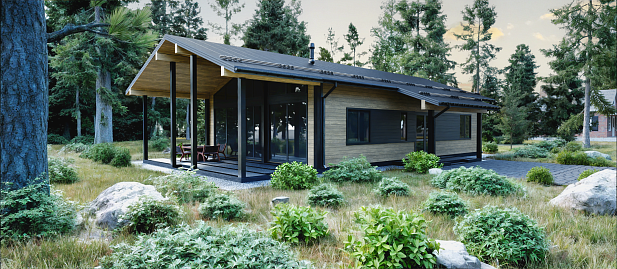 Дом из газобетона Олекка, 116 кв.м