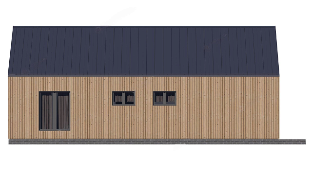 Дом из газобетона Тунгозеро, 137 кв.м