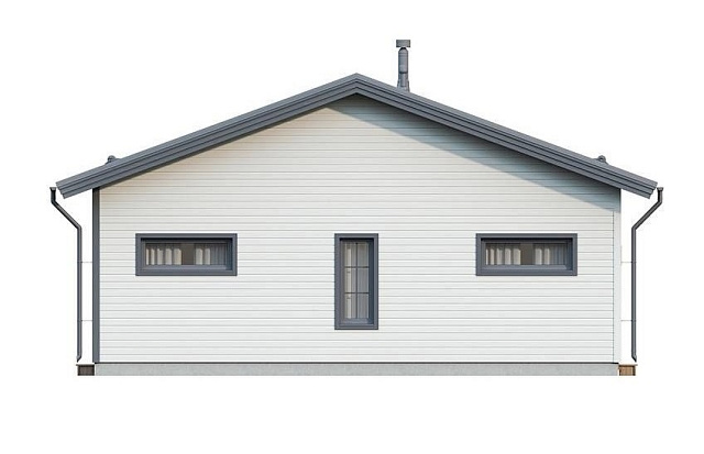 Дом из газобетона Мукава, 110 кв.м