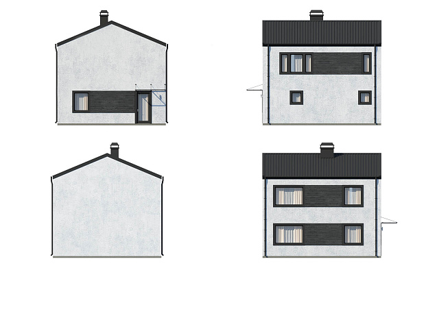Дом из газобетона Инема, 127 кв.м