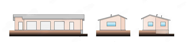 Гараж на три машины, 112 кв.м