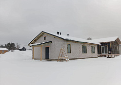 Строительство дома из газобетона в КП Лес