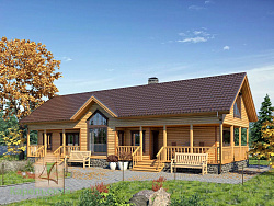 Дом из газобетона Сегозеро, 173 кв.м