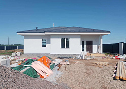 Строительство дома из газобетона в селе Пестрецово 