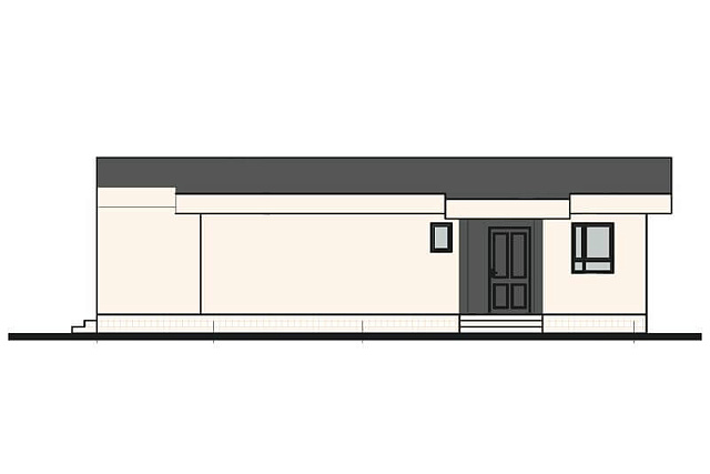 Дом из газобетона Тукса, 92 кв.м