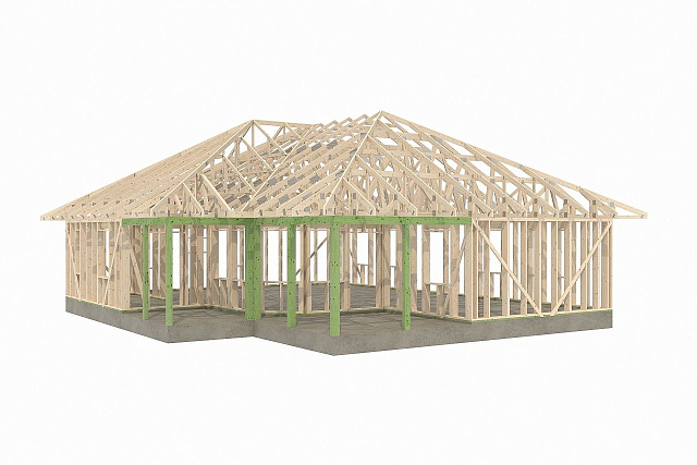 Дом из газобетона Терву, 148 кв.м