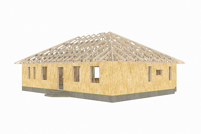 Дом из газобетона Терву, 148 кв.м