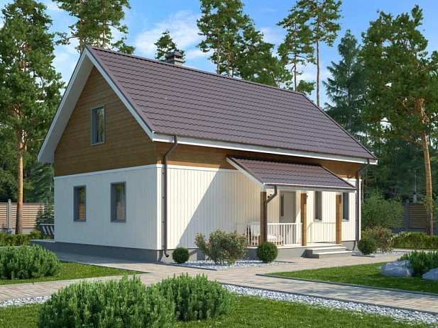 Дом из газобетона Ковера, 132 кв.м