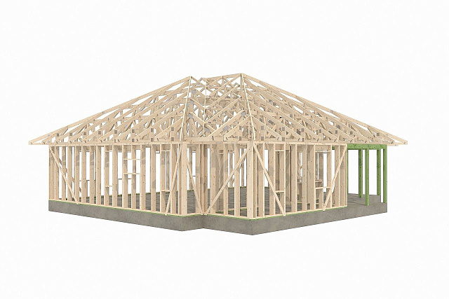 Дом из газобетона Терву, 148 кв.м