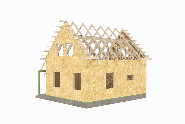 Дом из газобетона Лижмозеро, 89 кв.м