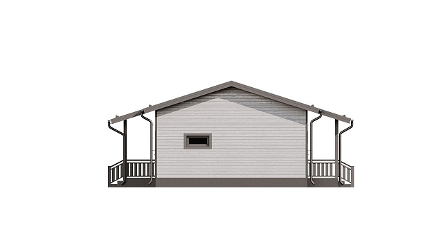 Дом из газобетона Норвиярви, 104 кв.м