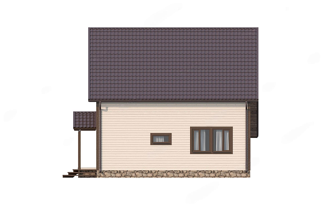 Дом из газобетона Палалахта, 130 кв.м