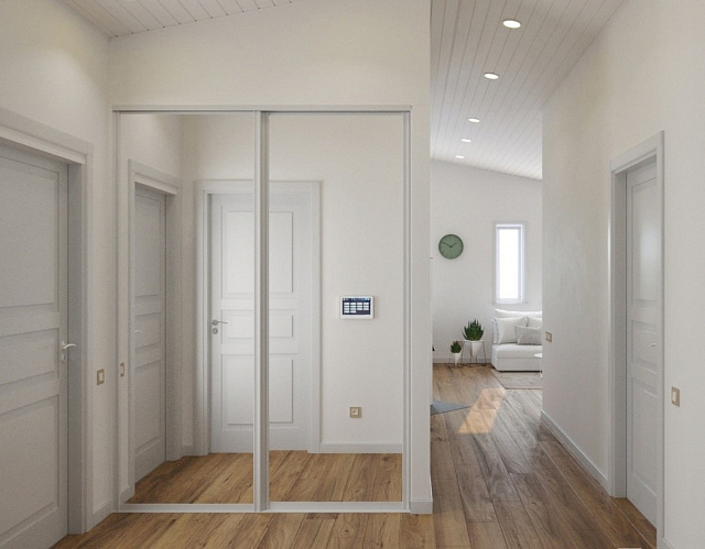 Дом из газобетона Мирре, 81 кв.м