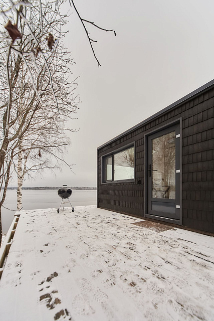 Дом из газобетона Эко-Дом Косалма, 12,2 кв.м