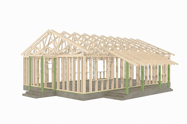 Дом из газобетона Тоунан, 200 кв.м
