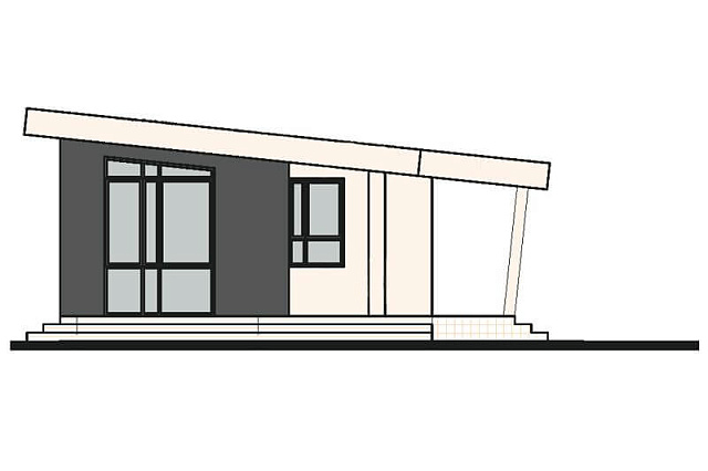 Дом из газобетона Тукса, 92 кв.м