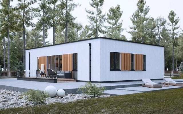 Дом из газобетона Липке, 119 кв.м