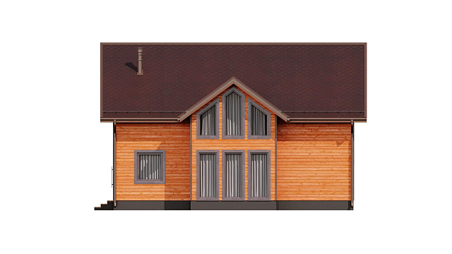 Дом из газобетона Мийнола, 150 кв.м