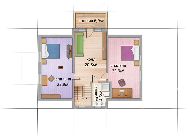 Дом из газобетона Войница, 210 кв.м