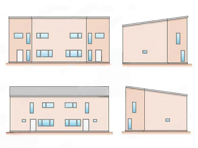 Дом из газобетона Таунхаус, 212 кв.м