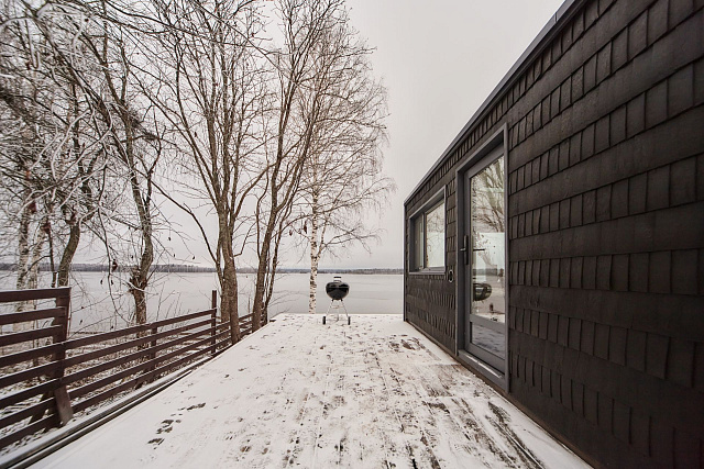 Дом из газобетона Эко-Дом Косалма, 12,2 кв.м