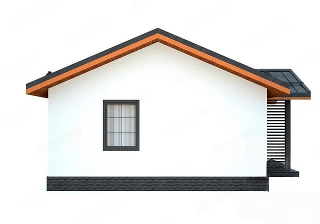 Дом из газобетона Власипоя, 41 кв.м